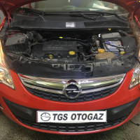 OPEL CORSA LOVATO OBDII LPG DÖNÜŞÜM MOTOR İÇİ GÖRÜNÜM